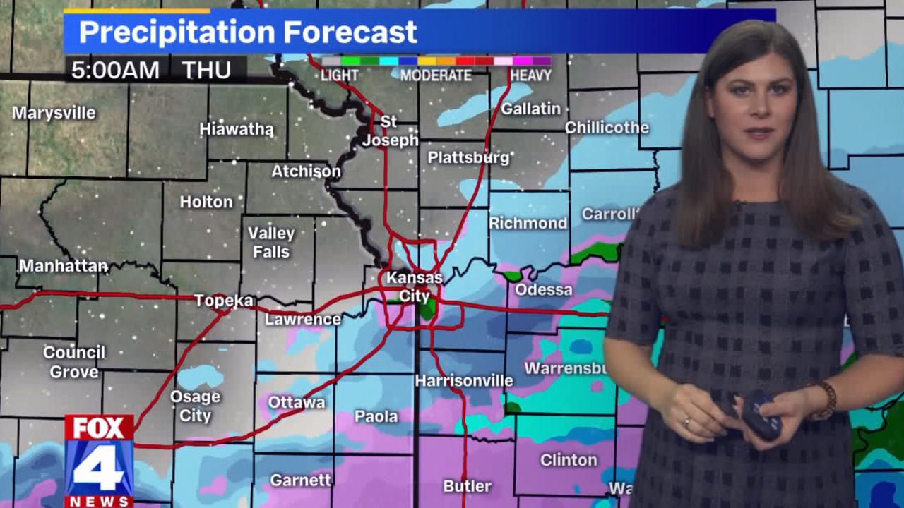 Cold rains, maybe snow flurries, likely overnight in Kansas City area ...