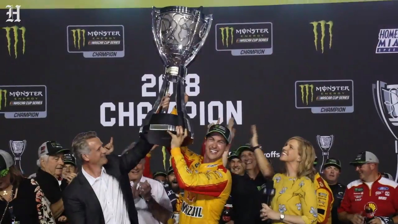 Joey Logano wins NASCAR Monster Energy cup series championship
