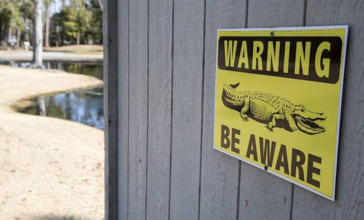 Course reviewers play Lockwood Folly 16th hole