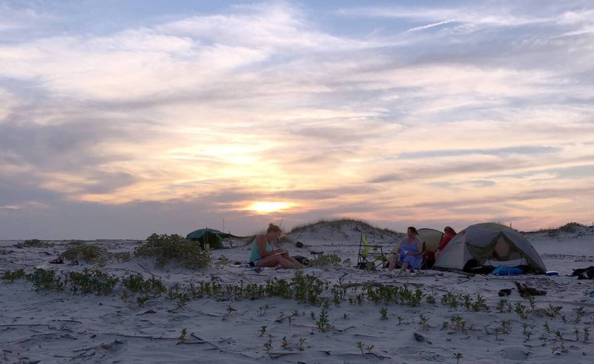 Walking in Walter Anderson's footsteps on Horn Island