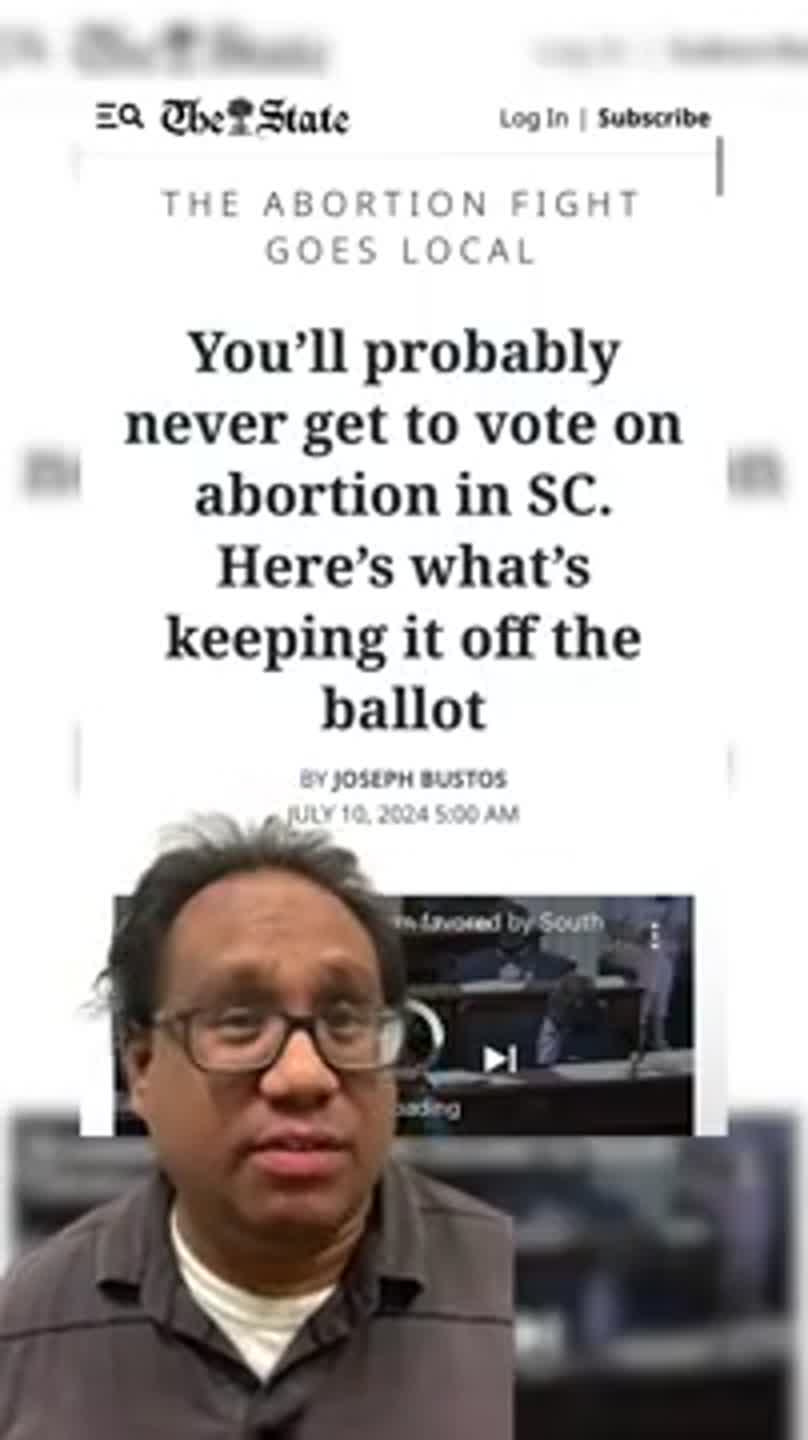 Here's why South Carolina residents may never get to vote on abortion access