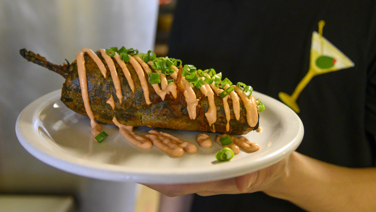 ‘You Got a Try This’ stuffed peppers from Easy on i Bar and Grill in midtown
