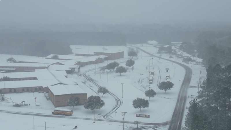 Harrison County Road Department working to clear main roads