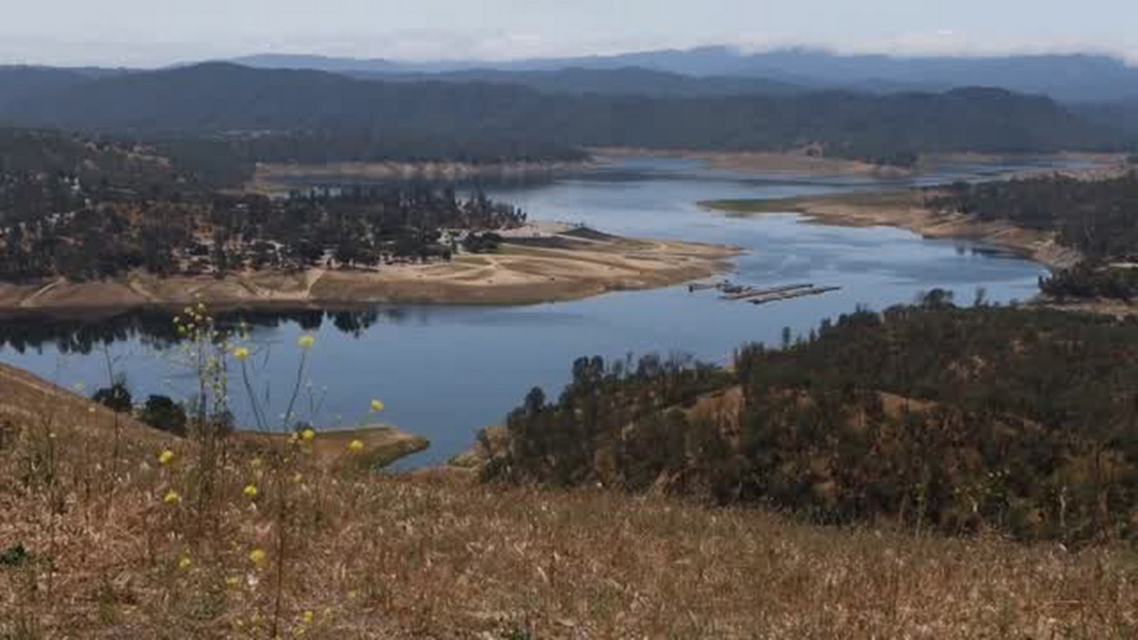 What drought has done to Nacimiento Lake