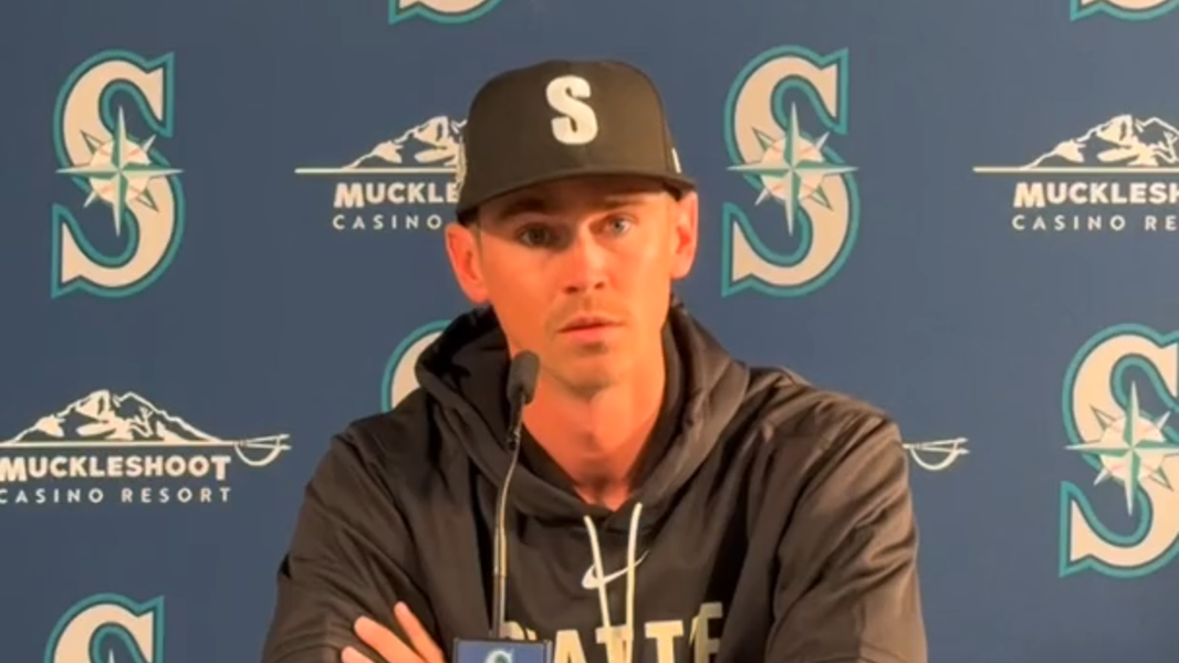 Mariners RHP Emerson Hancock discusses six-inning, no-hit gem over Cleveland