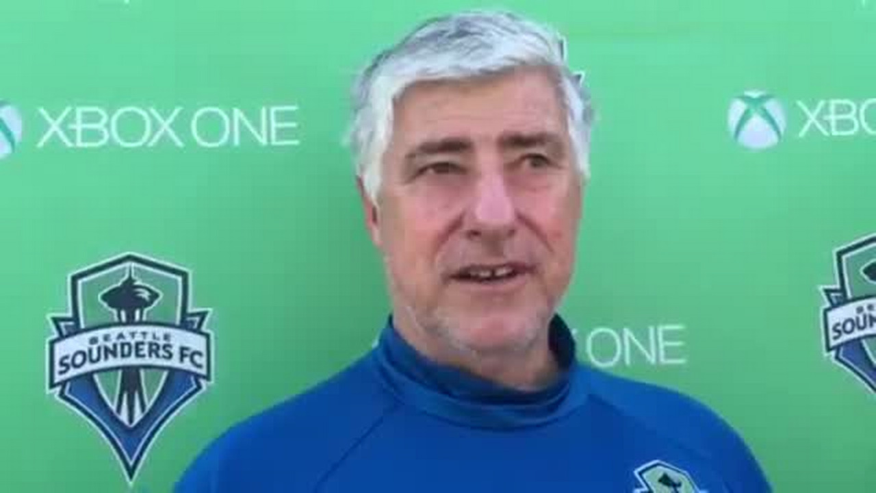 VIDEO: Sounders coach talks Houston Dynamo