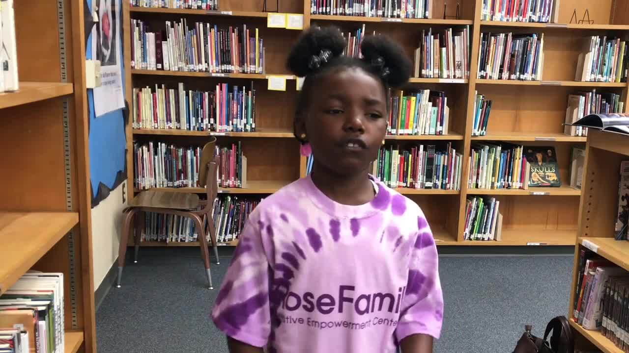 Students in Stephon Clark’s neighborhood attend reading of children’s book about police shootings