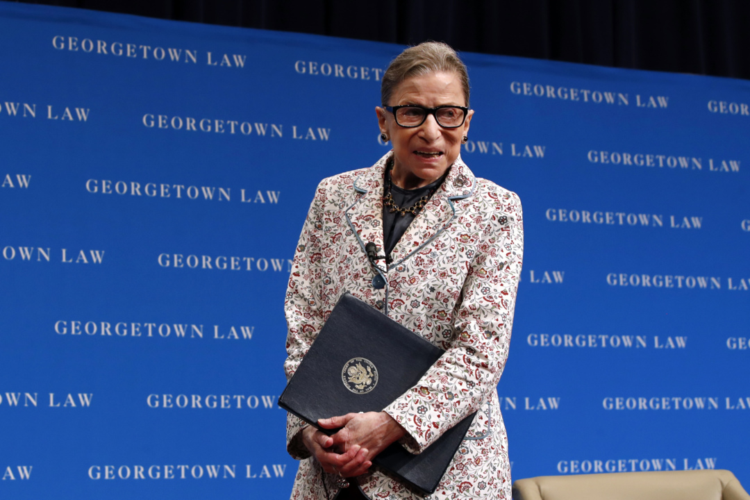 Justice Ruth Bader Ginsburg hospitalized after fall