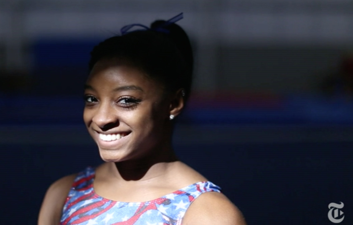 Simone Biles is the world's best gymnast