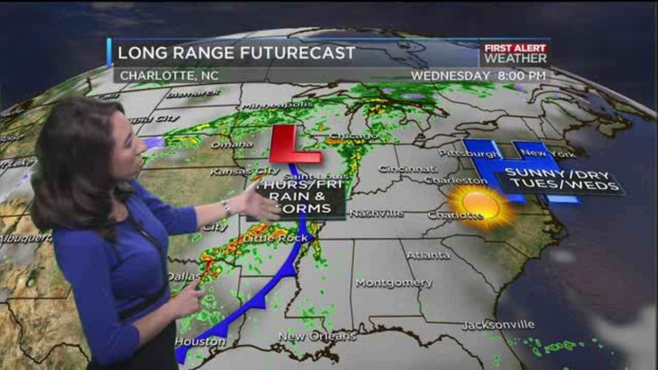 WBTV First Weather Alert forecast for 03.29.16