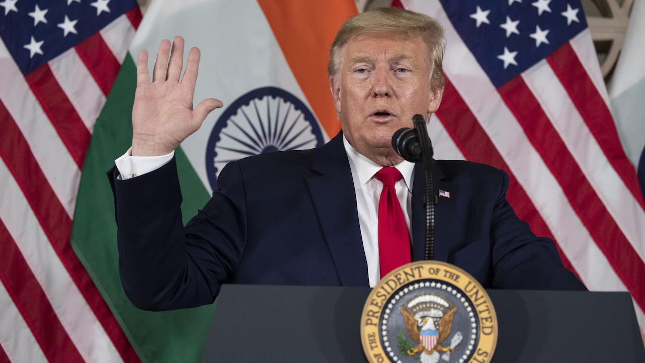 Coronavirus ‘very well under control’ in the US, says Trump