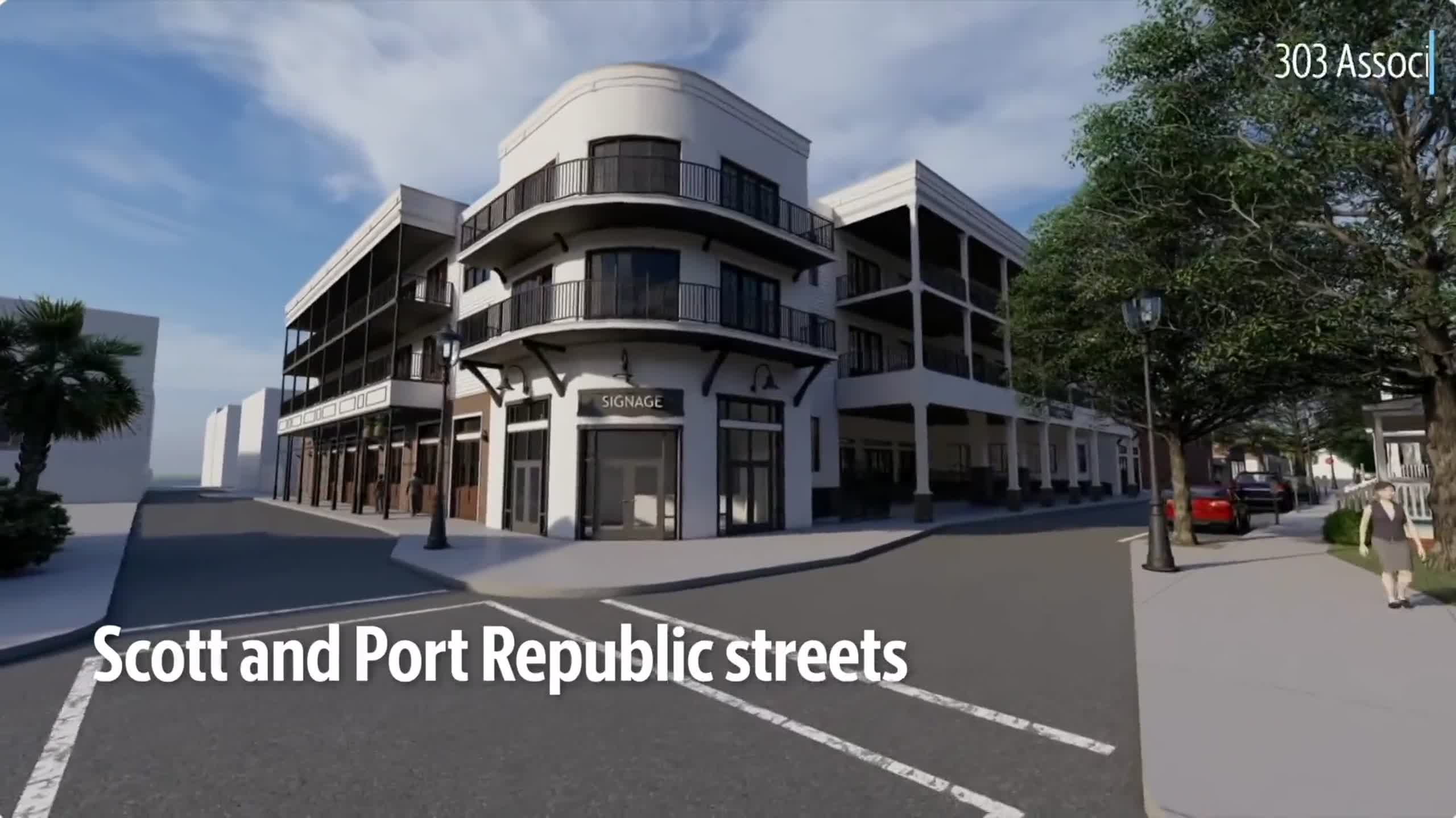 Animation shows how hotel, now underway in Beaufort’s historic district, will look