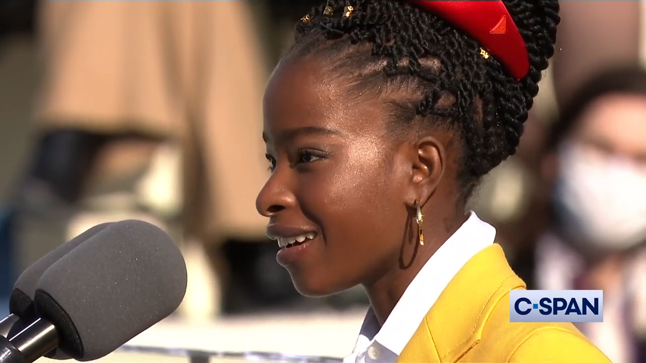 Poet Amanda Gorman recites ‘The Hill We Climb’ at Biden inauguration
