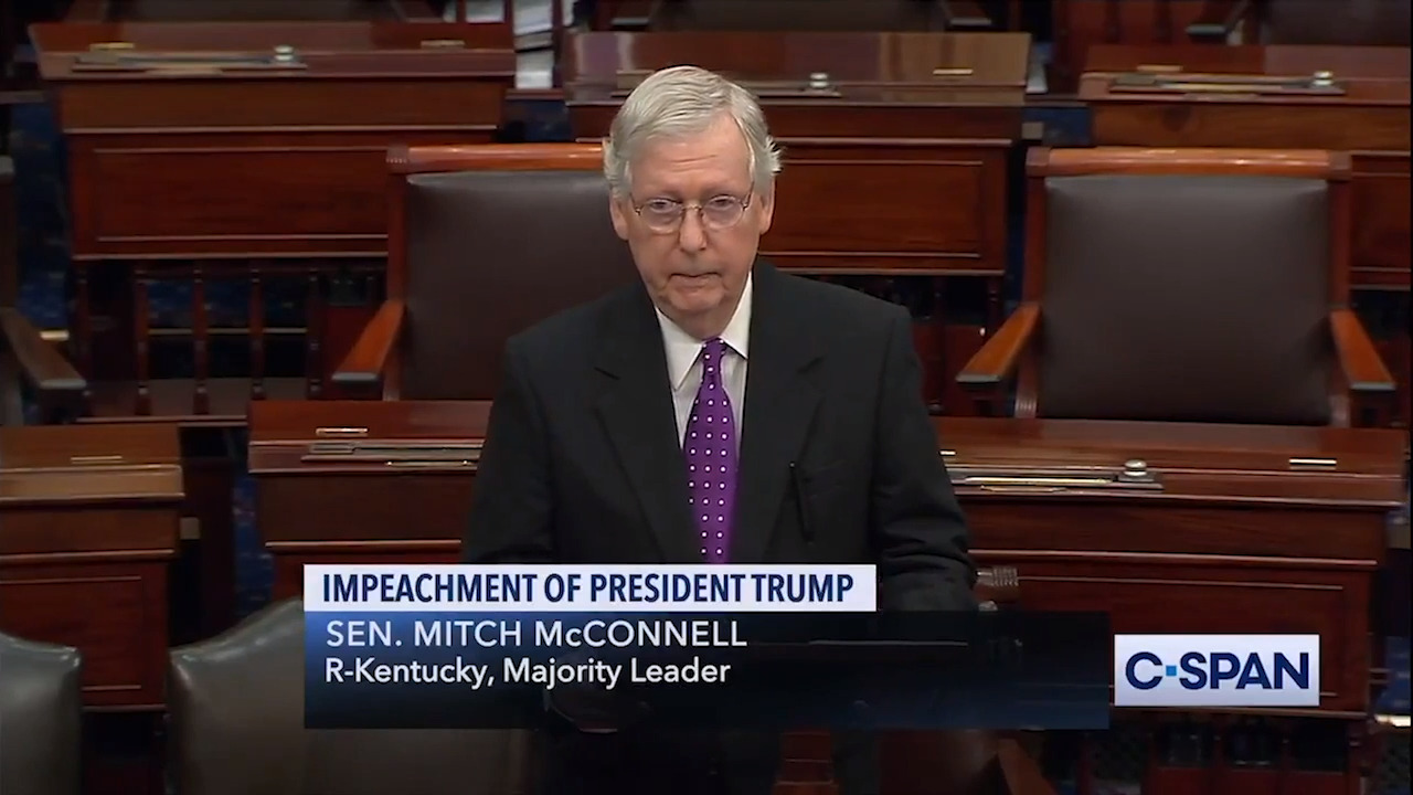 Setbacks and high stakes: Mitch McConnell delivers Trump, and himself, a victory