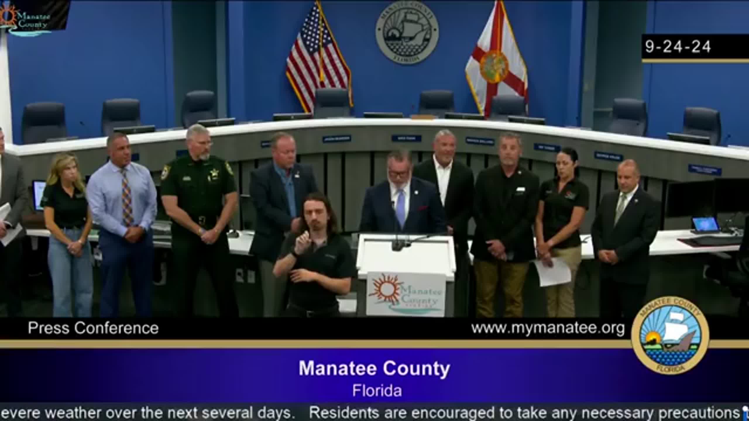 Manatee County announces evacuations ahead of Helene's arrival (Video ...