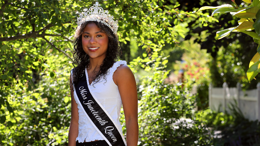 Miss Juneteenth Amina Oliver's farewell message