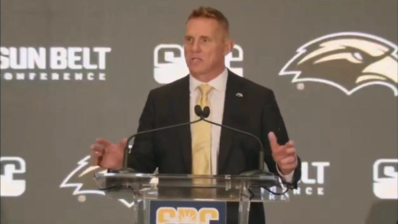 Blake Anderson speaks on challenges of new roster during Sun Belt media day