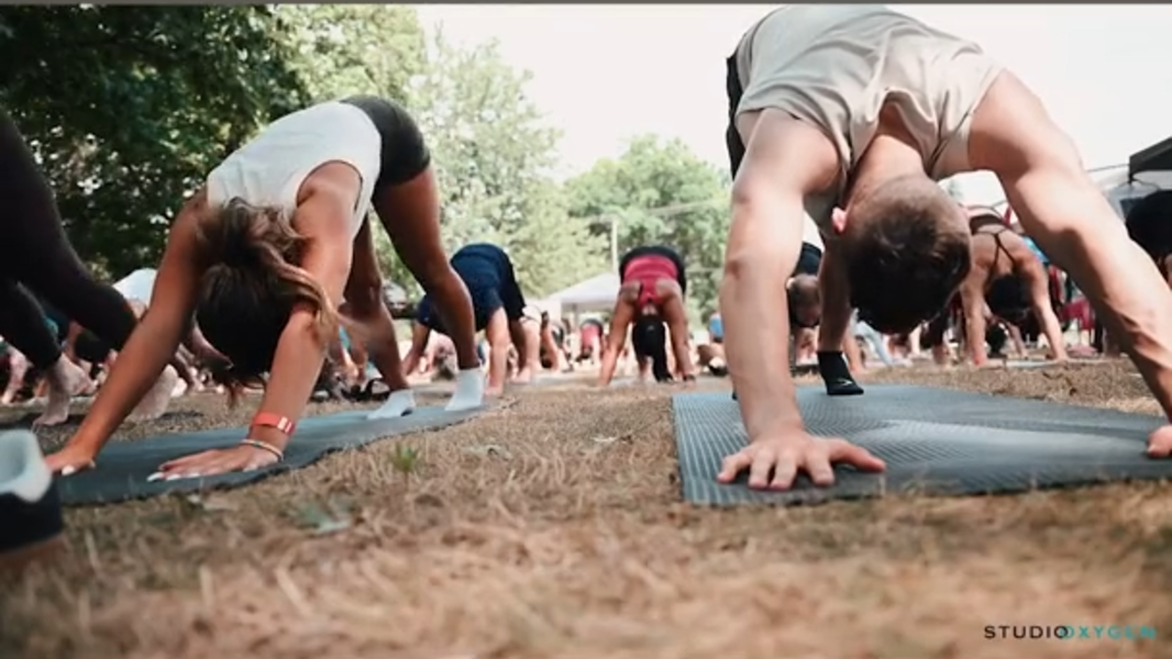 Studio Oxygen commemorates 20 years with Free Yoga On The Green
