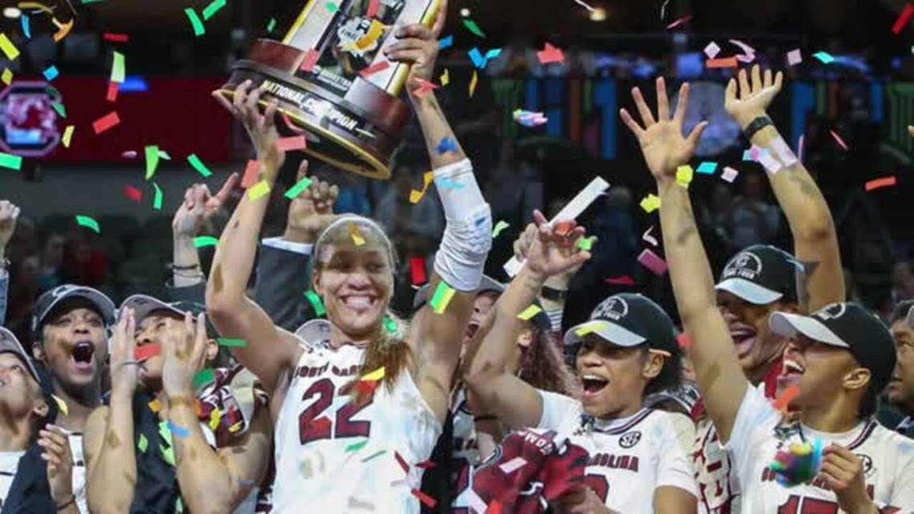 Photos from the National Championship women's basketball season