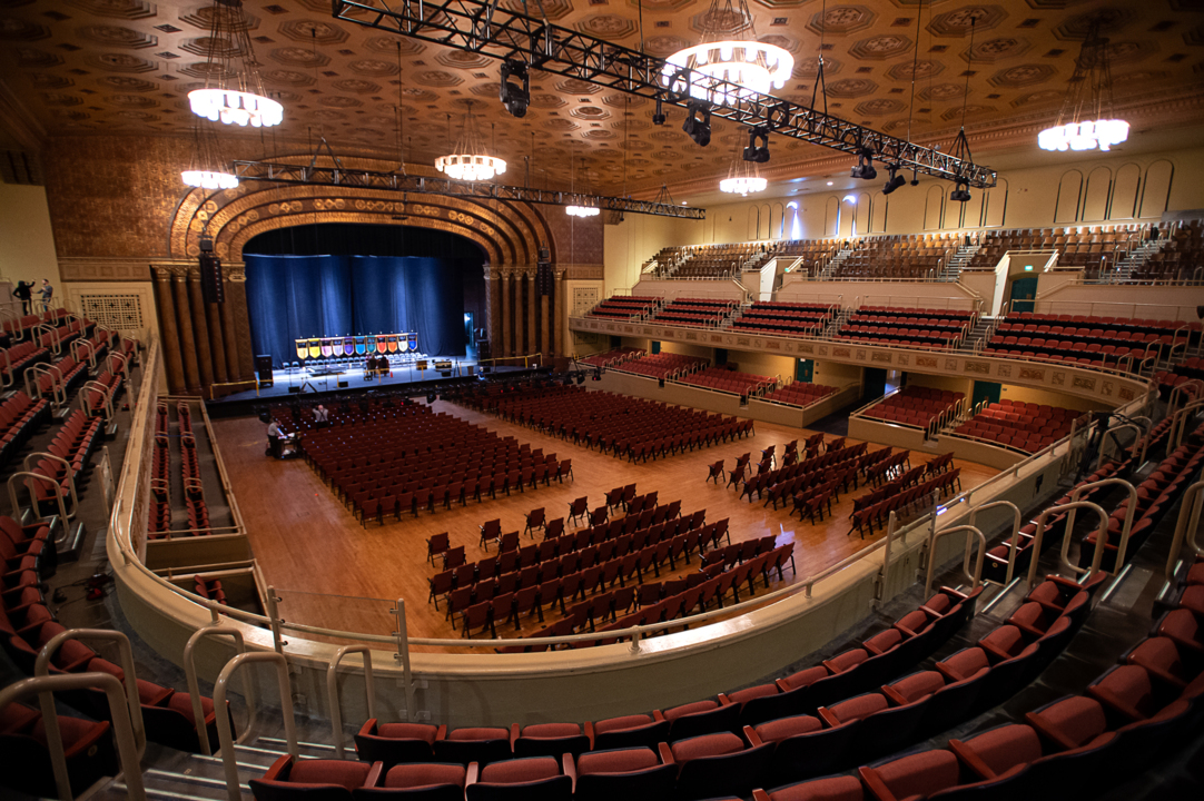 See the new improvements made to the Memorial Auditorium