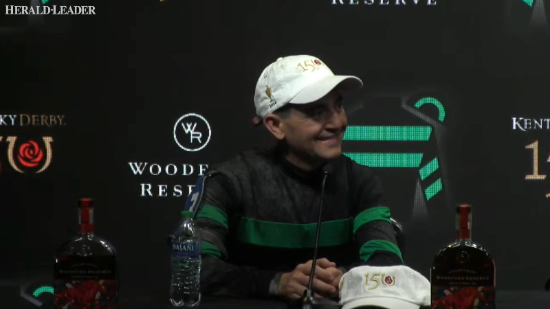 ‘It’s unbelievable.’ Mystik Dan jockey Brian Hernandez Jr. on Kentucky Derby win