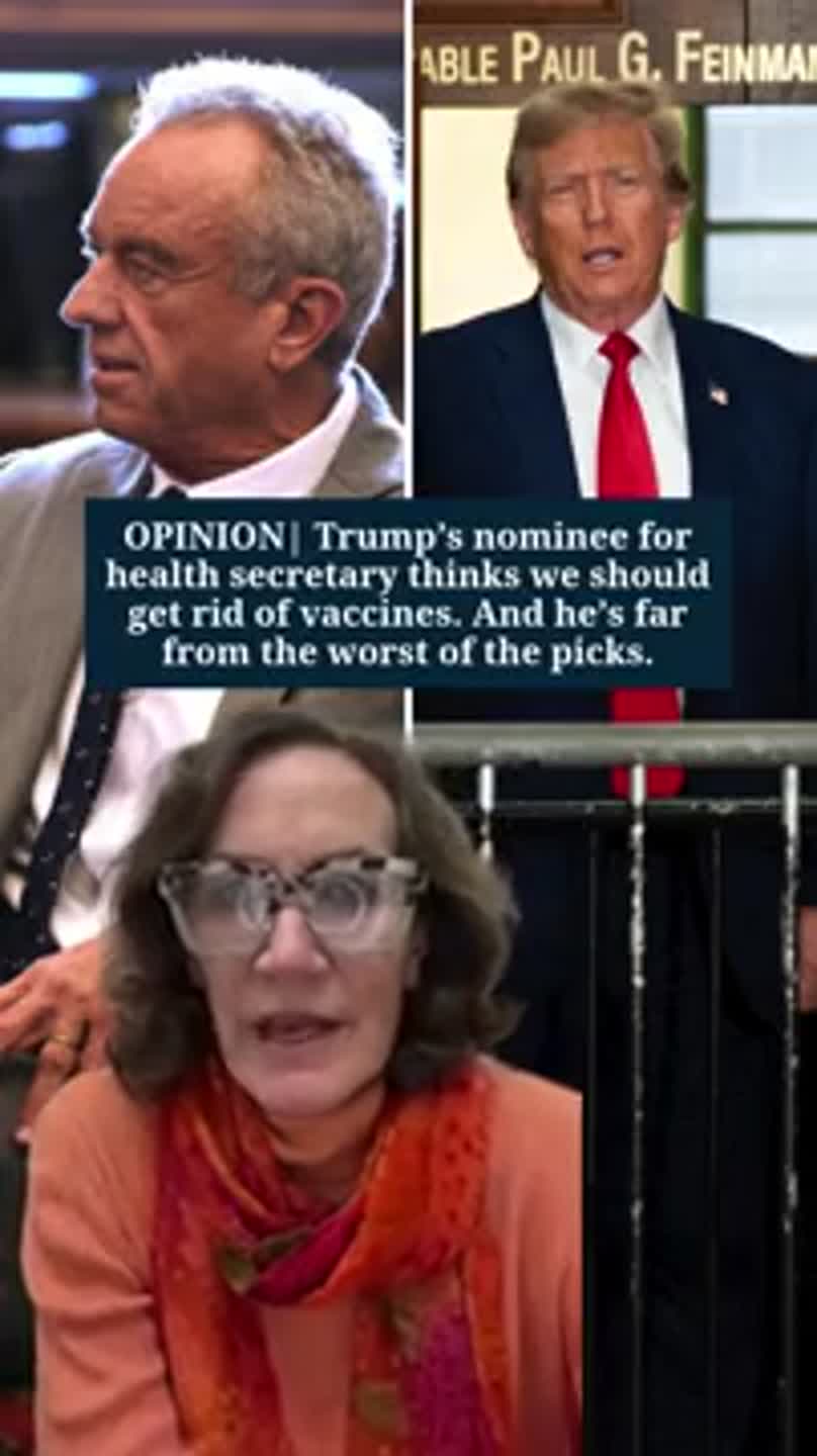 Linda Blackford: Trump’s nominee for health secretary thinks we should get rid of vaccines. And he’s far from the worst of the picks.