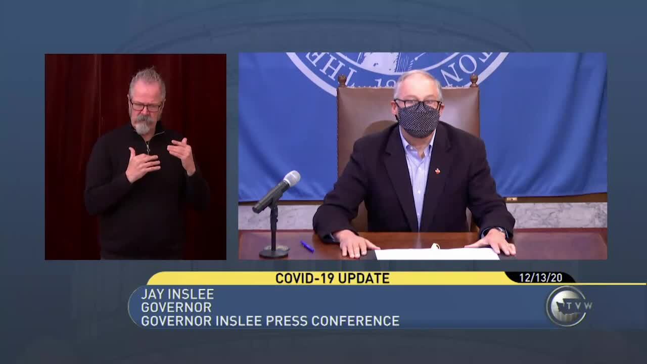 Washington Gov. Inslee: With OK from Western States group, vaccine could start arriving Monday