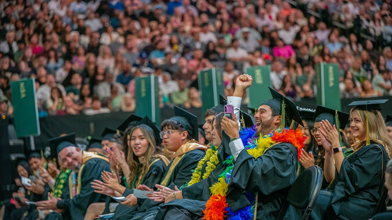Listen to Sac State President Luke Wood address school's largest graduating class