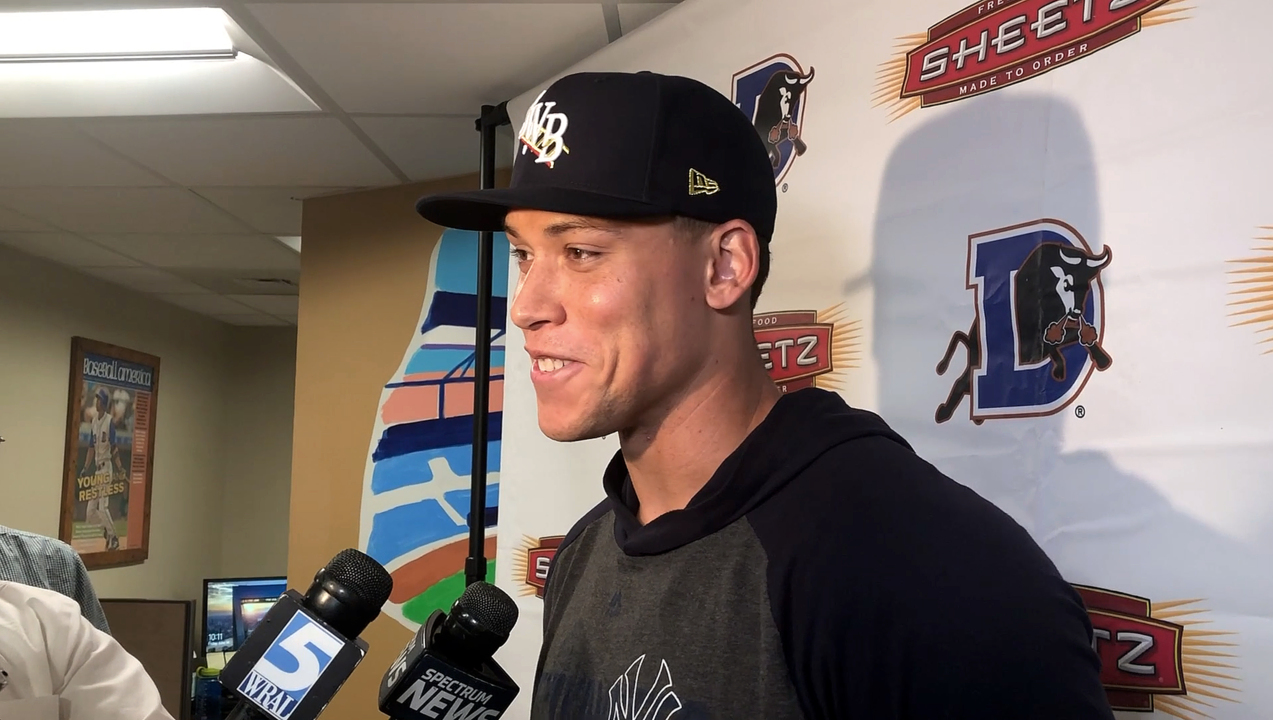 NY Yankees All-Star Aaron Judge on his injury rehab