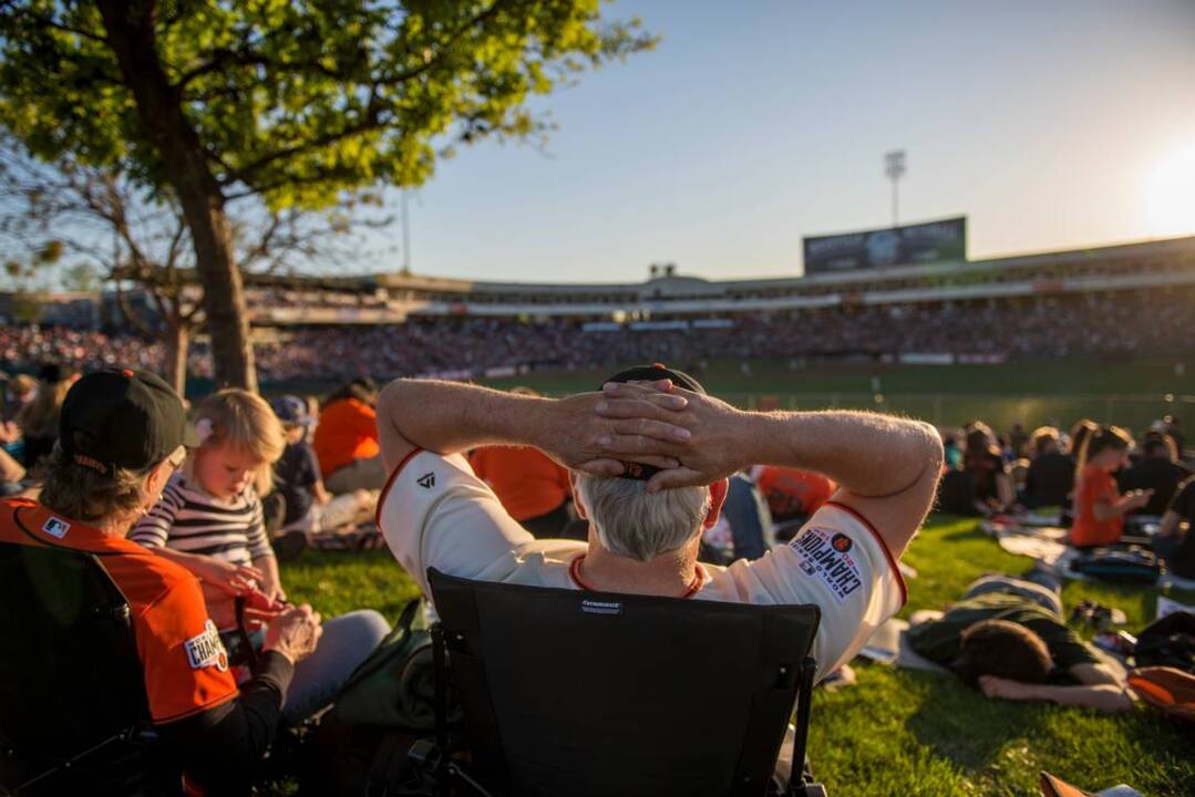 Time-lapse: San Francisco Giants play Sacramento River Cats