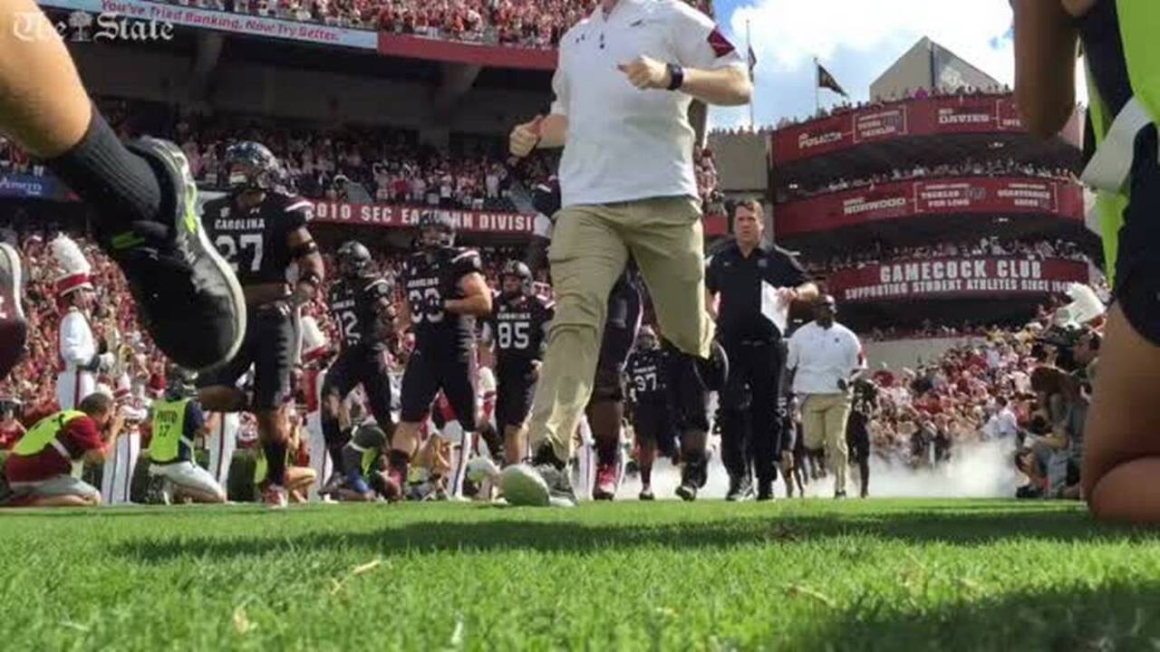 South Carolina's '2001' entrance vs. East Carolina