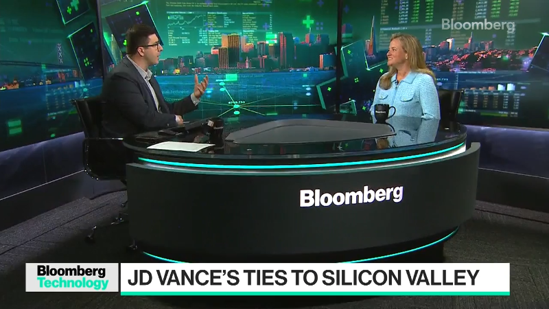 JD Vance’s Tech Ties Draw Cheers From Silicon Valley