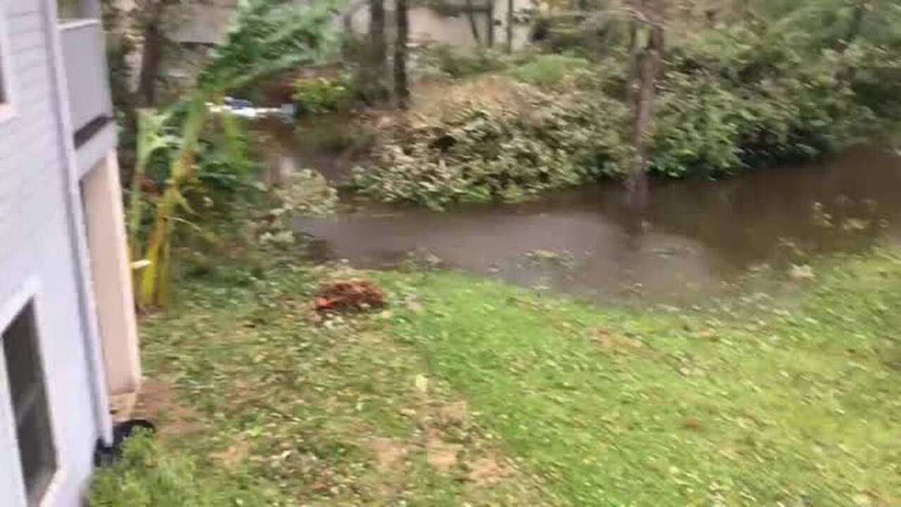 Matthew turns Hilton Head home into a 'moat'