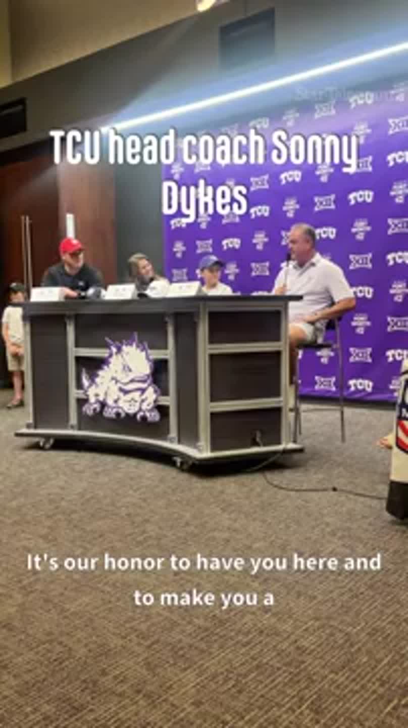TCU holds special signing day for cancer survivor