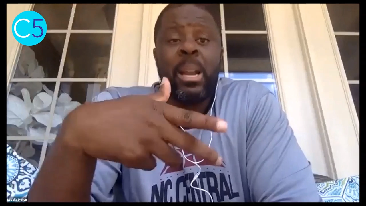 LeVelle Moton describes his upbringing and how he found yoga