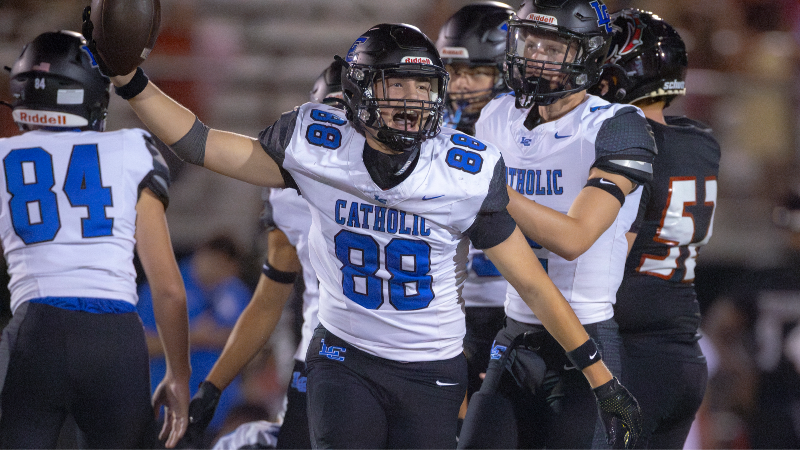 Slideshow: Lexington Catholic football beats Paul Laurence Dunbar