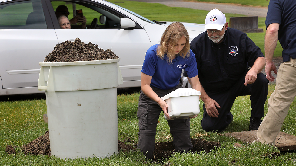 Richland's Resthaven Cemetery Baby Doe reinterred