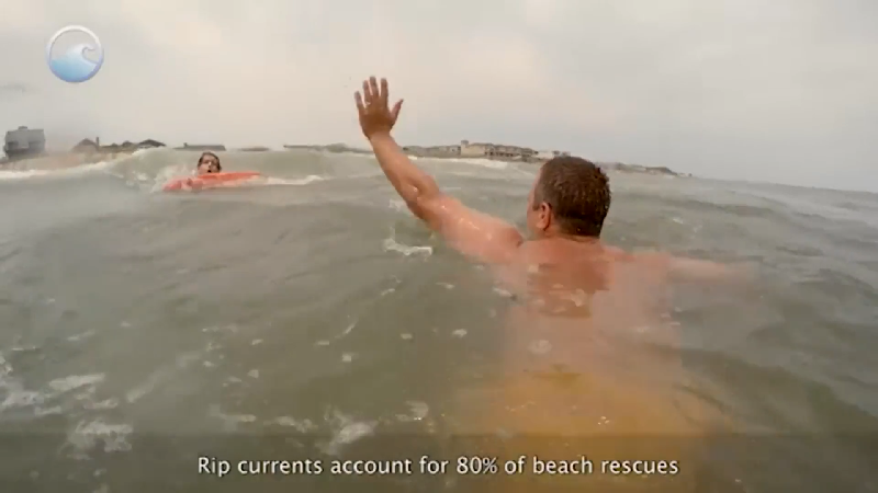 How to survive if you get caught in a rip current