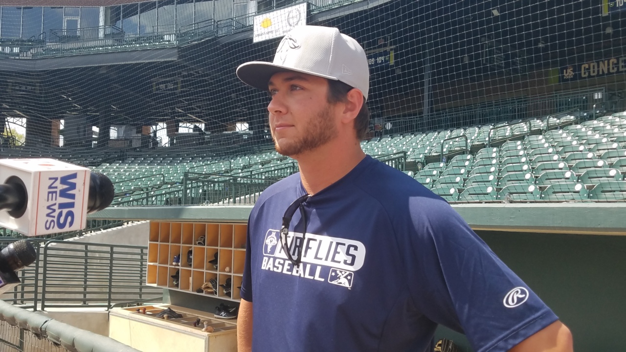 Fireflies' pitcher Anthony Kay discusses coming back from Tommy John surgery 