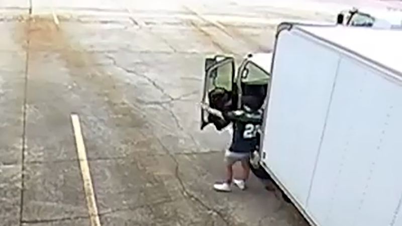 Bradenton surveillance video captures truck break-in suspect