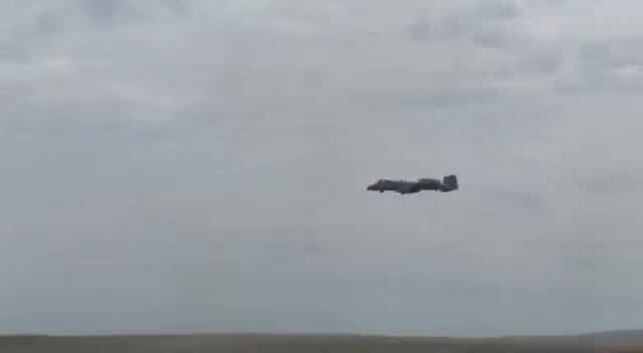 Idaho A-10 "Warthog" training