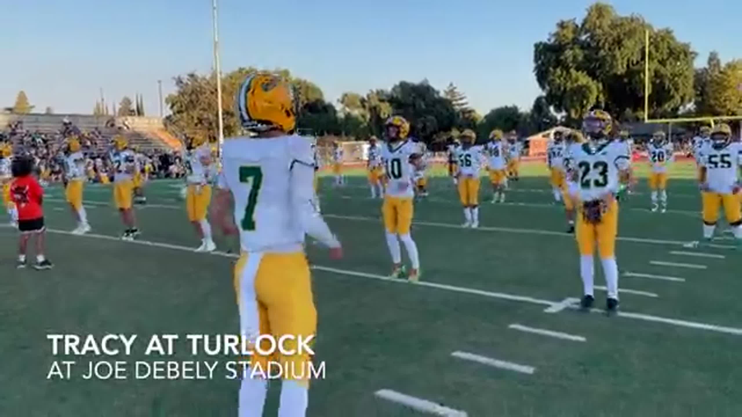 Watch highlights of Turlock's 26-23 win over Tracy