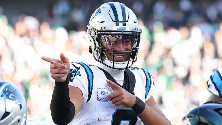Bryce Young talks about end of first half and win over Eagles