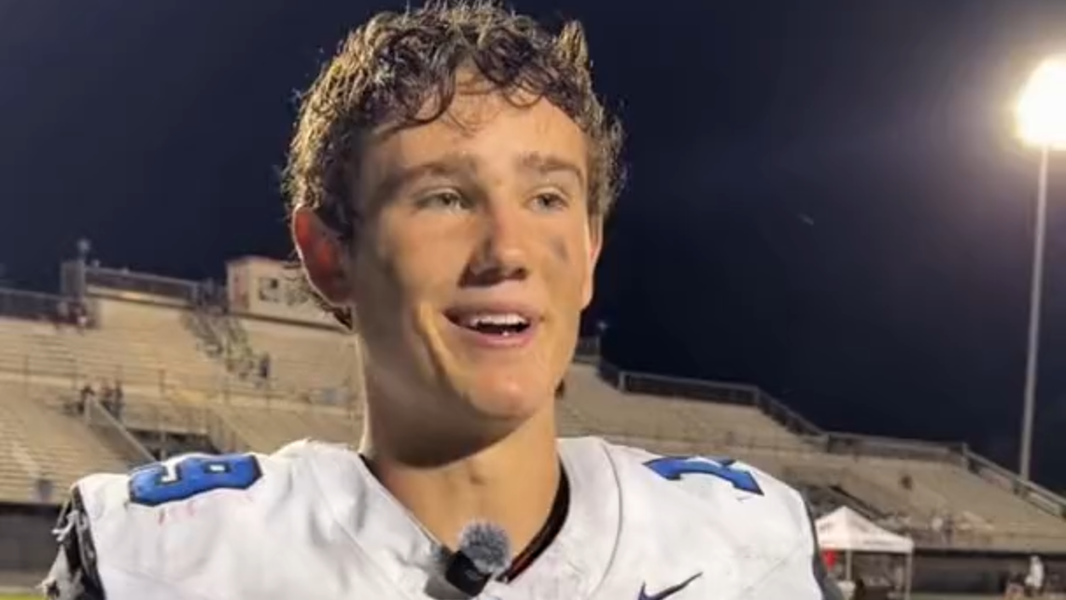 Lexington Catholic's Ashton Pflugner on his return to football last year