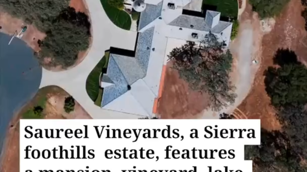 See sprawling Placerville mansion, vineyard, horse property for sale for $9M