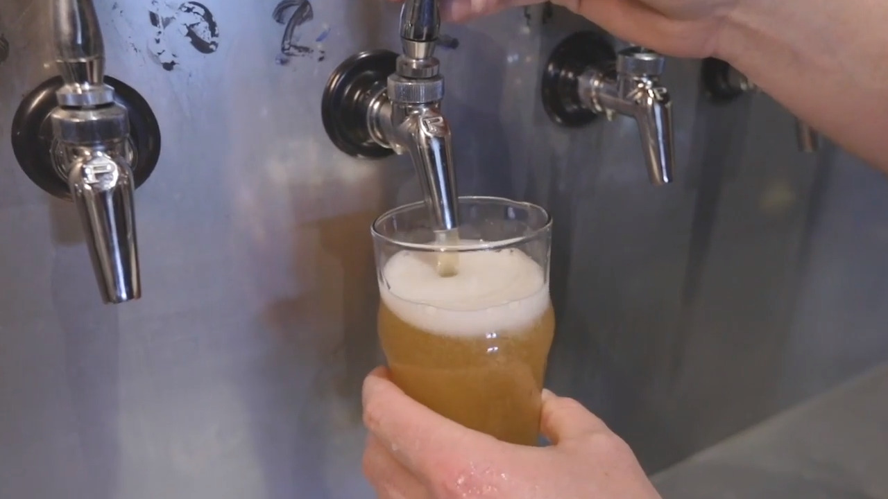 Poured in PA trailer