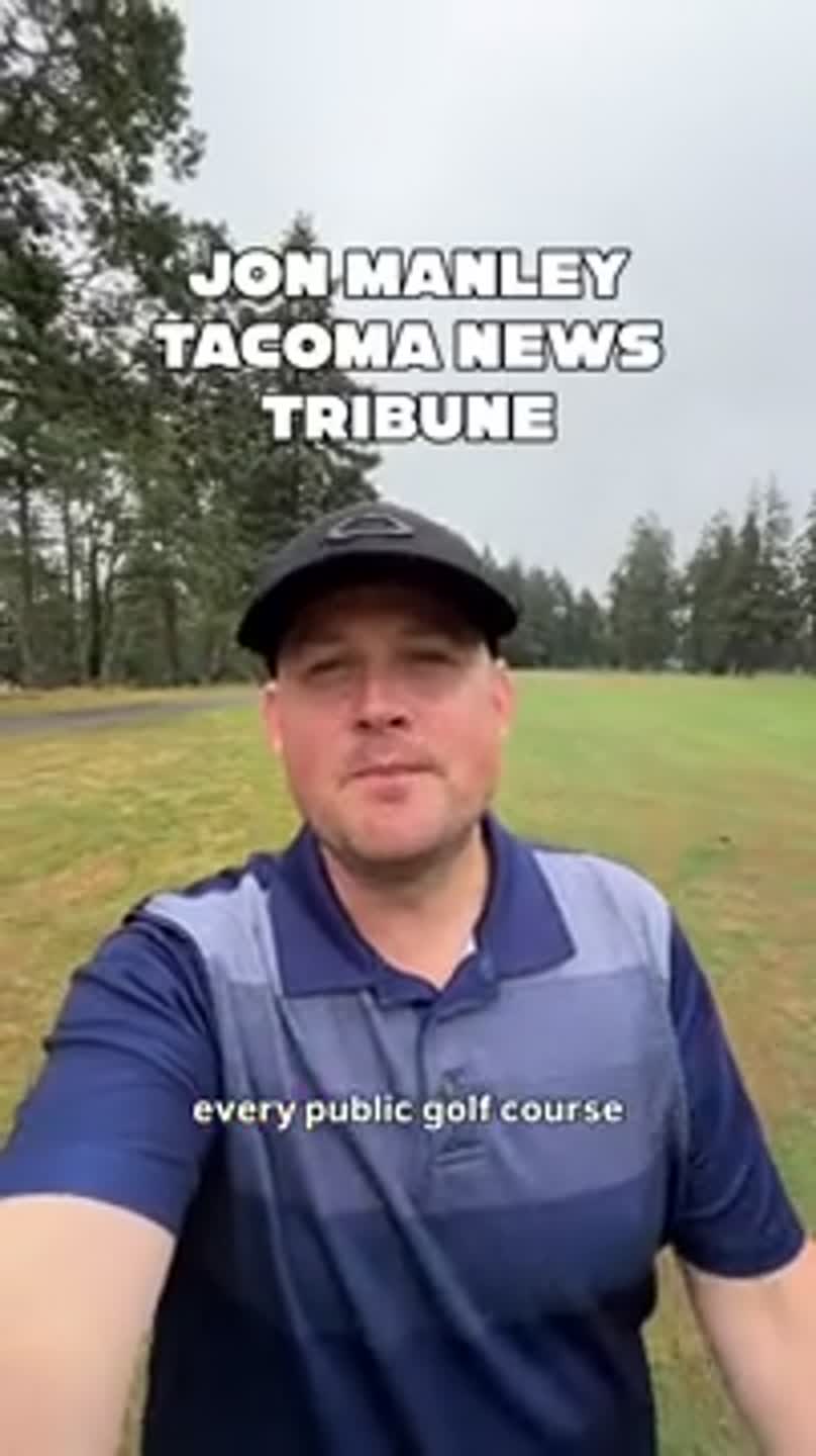 TNT sports reporter Jon Manley reviews the American Lake Veterans Golf Course in Lakewood