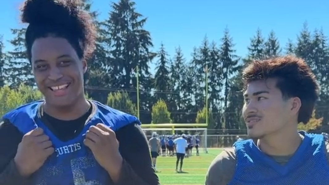 Curtis lineman Rashaun Lavata'i, linebacker Cole Yanos discuss upcoming season