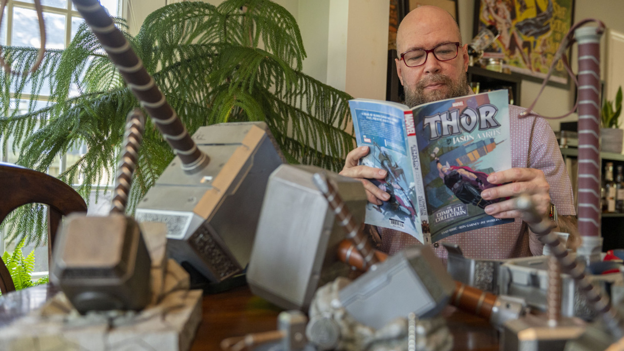 Meet Marvel Comics writer Jason Aaron, who made Thor who he is today