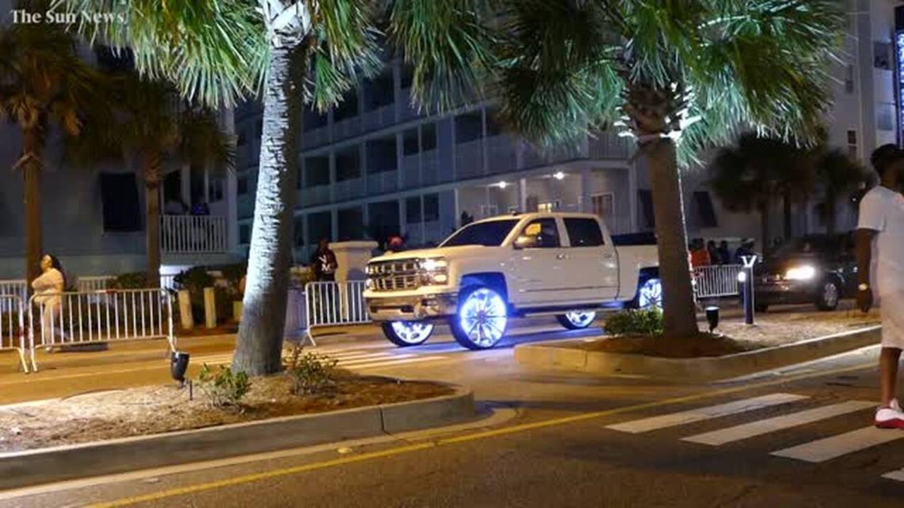 The bikes are cool, but the other vehicles may be attracting more attention